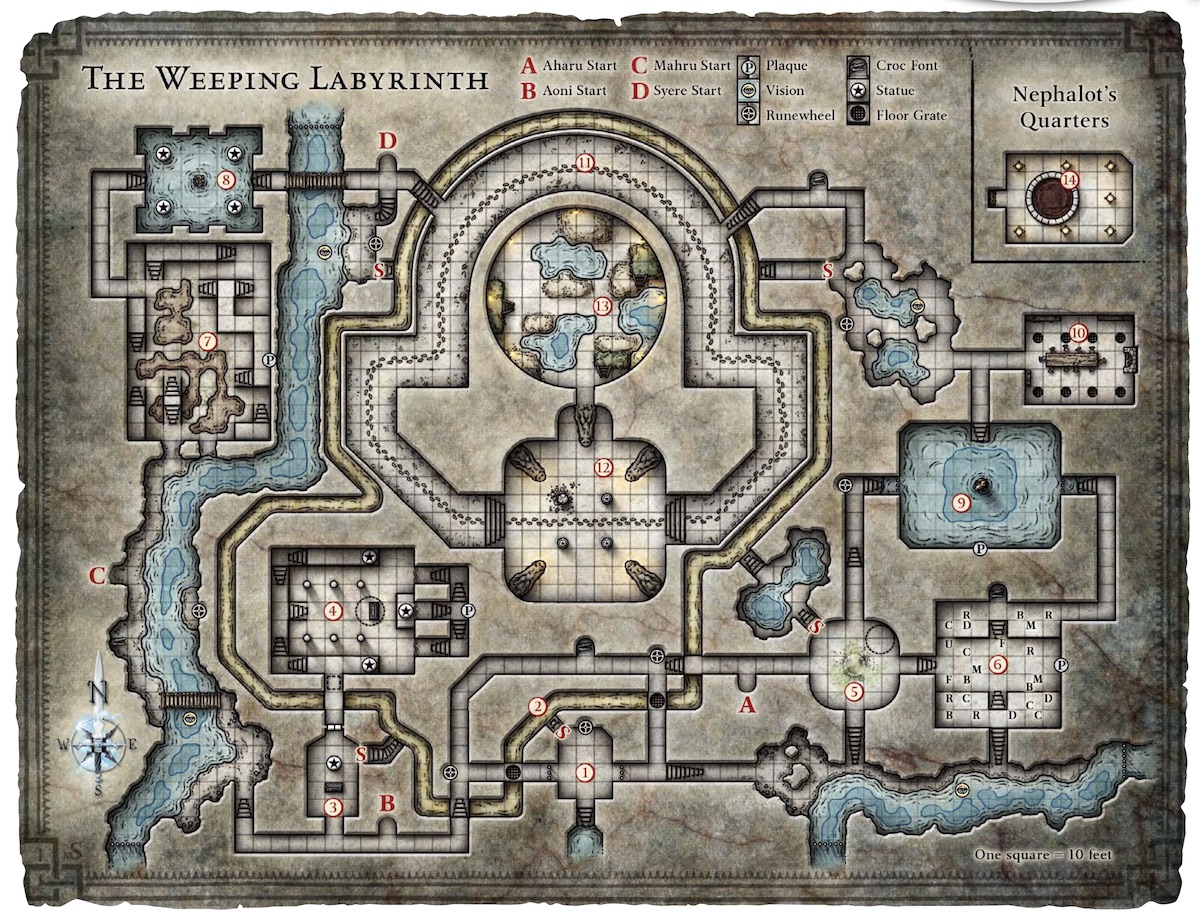 tinykeep pershdal dungeons map