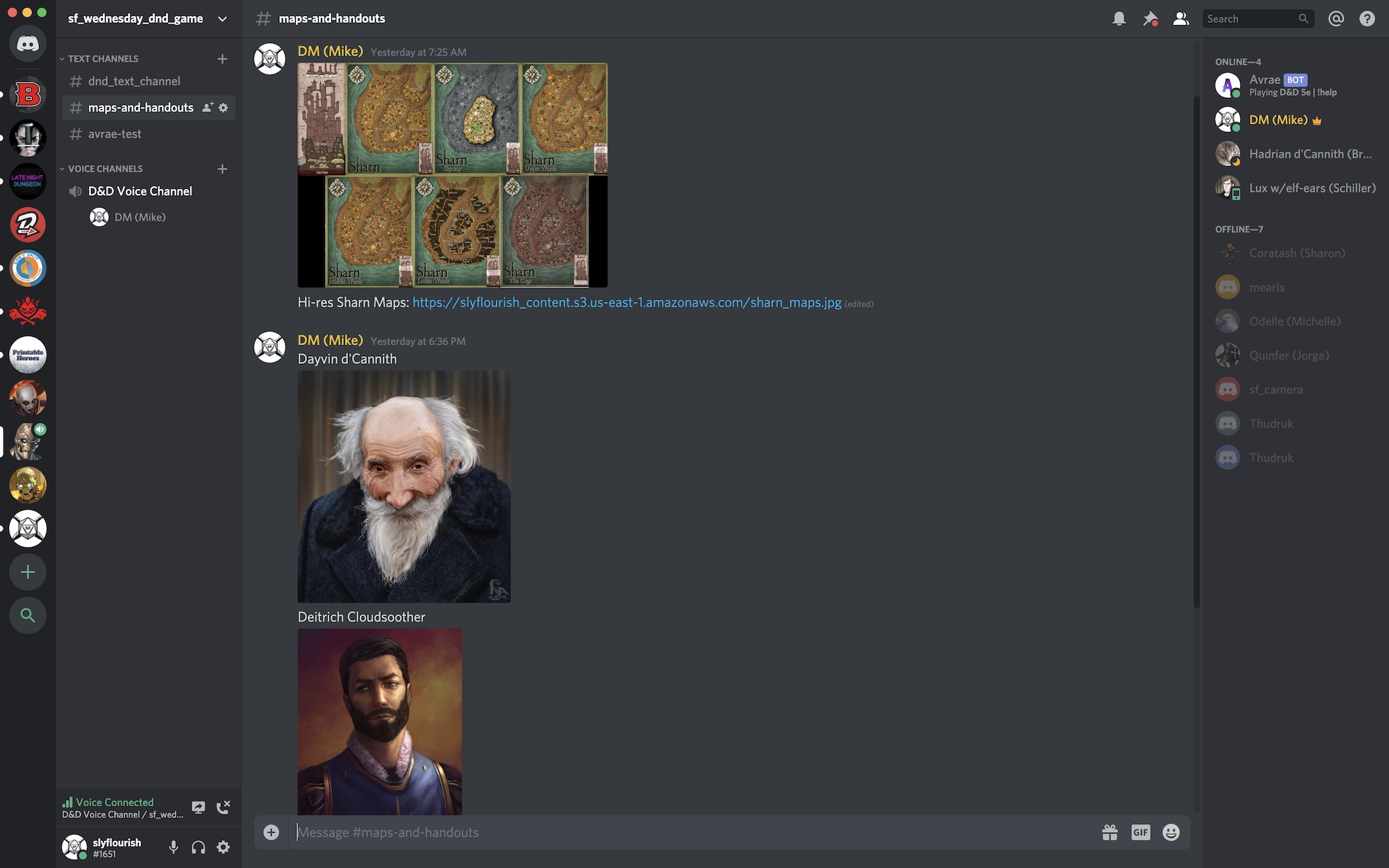 Playing D D Over Discord Sly Flourish