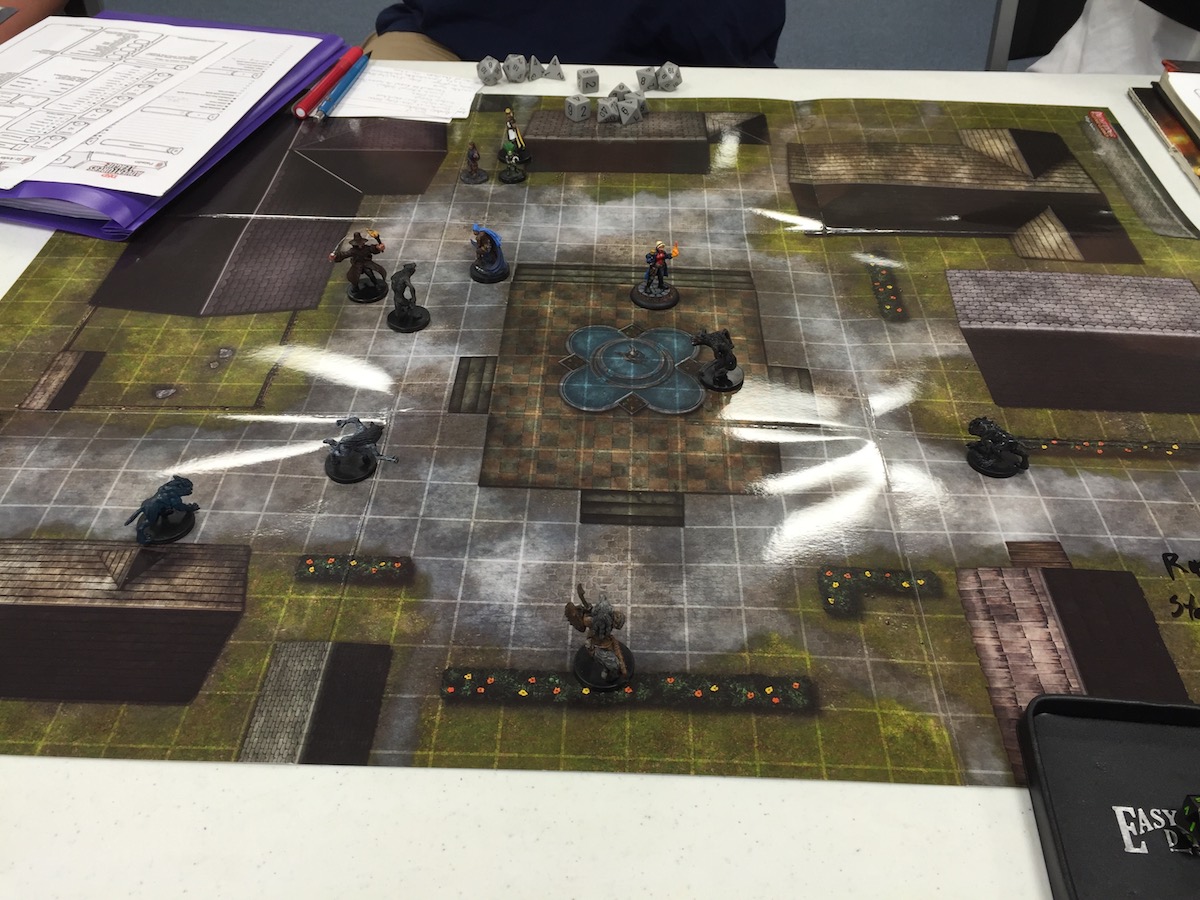 Tile Map Sheet Double Sided Flip Mat for D&D Dungeons & Dragons Pathfinder DnD 